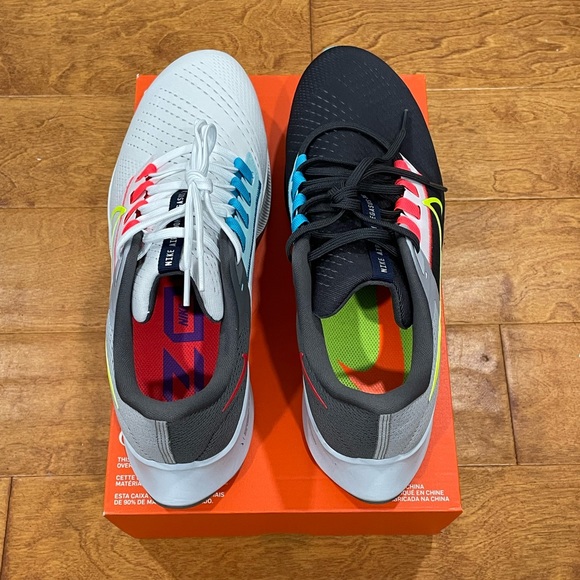 Nike Air Zoom Pegasus 38 LE Greedy Sneakers DJ3128-001 Black Volt Men's Multi - Picture 5 of 5